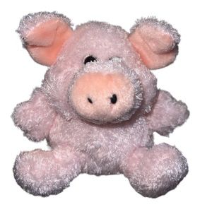 Preferred Plush Cream Puffs PINK PIG  2003 Stuffed Bean Bag Plush Toy